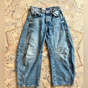 We the free barrel jeans